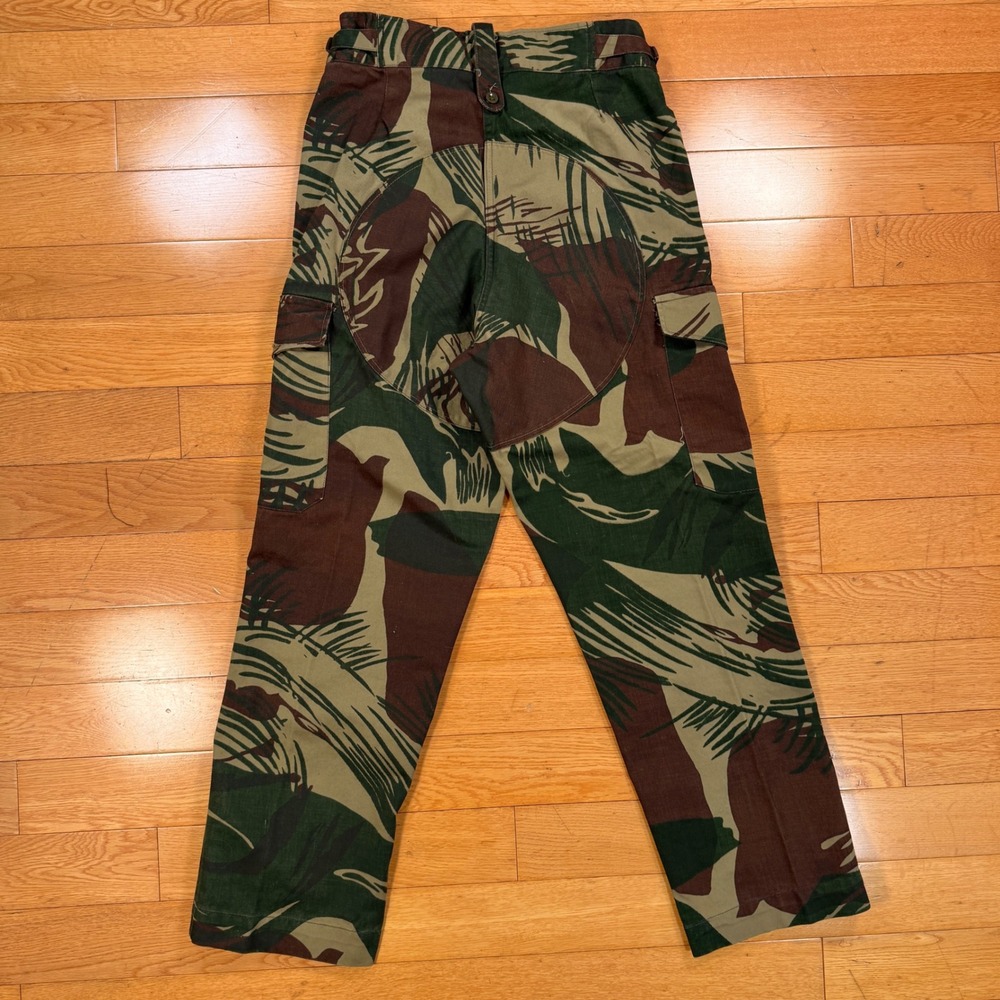 Rhodesian Brushstroke Camo Cargo Pants Mens 31x29 Military Tactical Trousers VTG - Picture 6 of 8